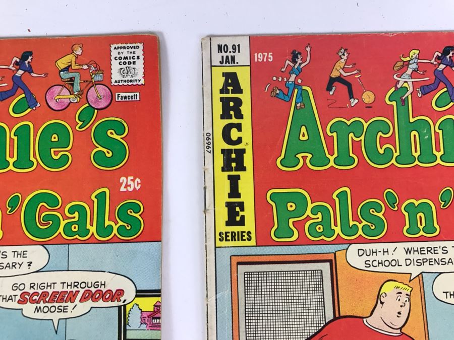 (10) Archie's Pals 'N' Gals Comic Books #88, 89, 89, 91, 91, 93, 94, 95, 95, 114 [Photo 7]