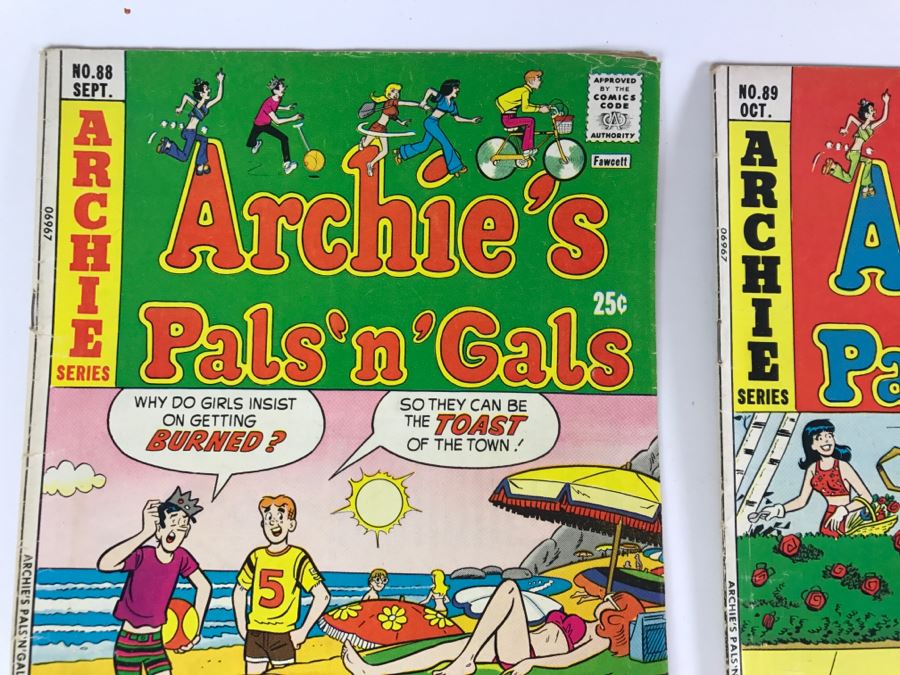 (10) Archie's Pals 'N' Gals Comic Books #88, 89, 89, 91, 91, 93, 94, 95, 95, 114 [Photo 3]
