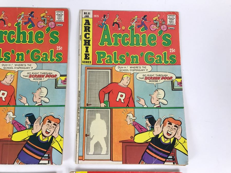 (10) Archie's Pals 'N' Gals Comic Books #88, 89, 89, 91, 91, 93, 94, 95, 95, 114 [Photo 6]