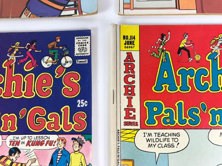 (10) Archie's Pals 'N' Gals Comic Books #88, 89, 89, 91, 91, 93, 94, 95, 95, 114 [Photo 13]