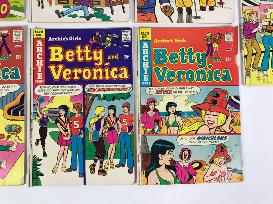 (9) Betty And Veronica Comic Books #229, 230, 231, 232, 233, 234, 235, 236, 237 [Photo 10]