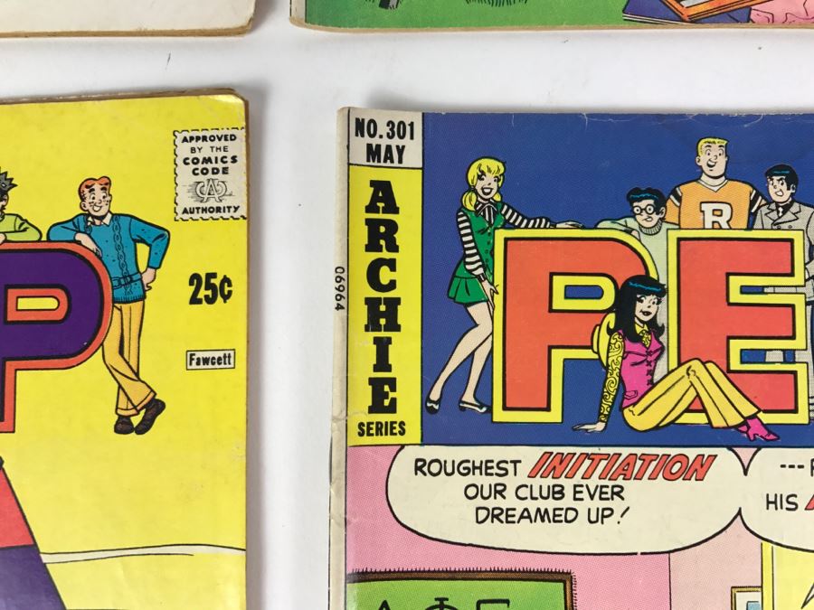 (7) PEP Comic Books #290, 292, 293, 294, 299, 300, 301 [Photo 11]