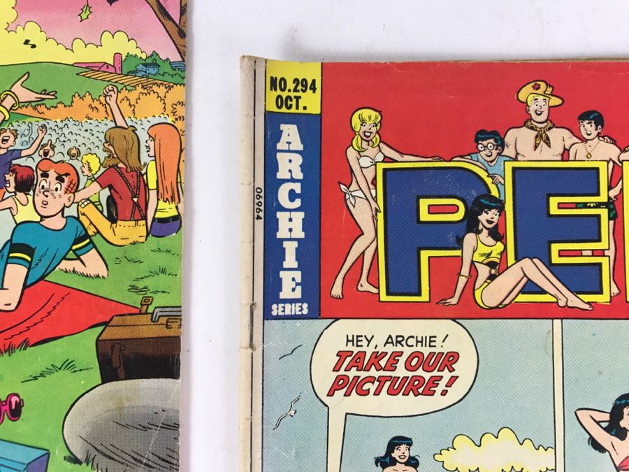 (7) PEP Comic Books #290, 292, 293, 294, 299, 300, 301 [Photo 7]