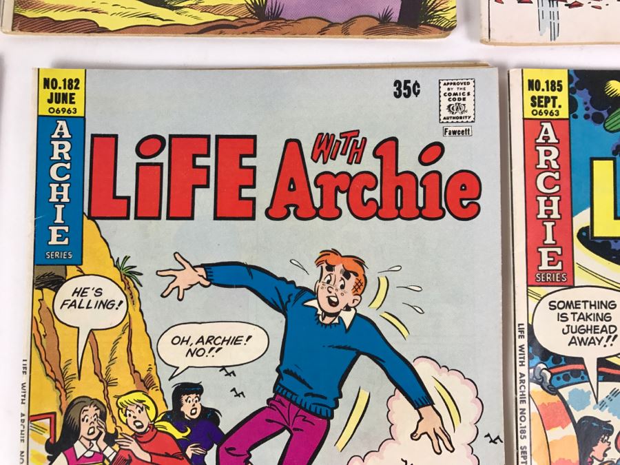 (9) Life With Archie Comic Books #164, 165, 166, 168, 169, 173, 174, 182, 185 [Photo 11]