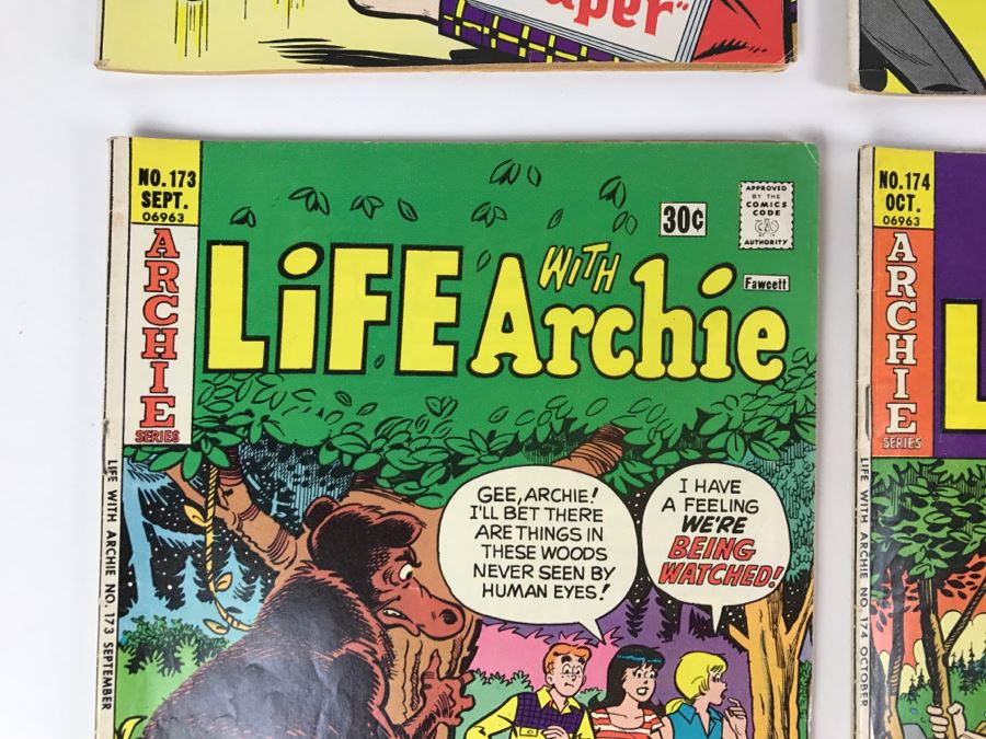 (9) Life With Archie Comic Books #164, 165, 166, 168, 169, 173, 174, 182, 185 [Photo 9]