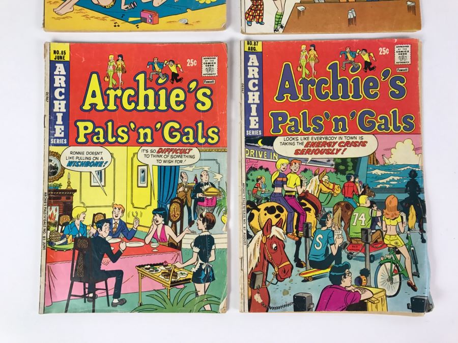 (4) Archie's Pals 'N' Gals Comic Books #60, 83, 85, 87 [Photo 4]