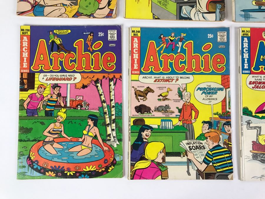 (7) Archie Comic Books #213, 232, 233, 234, 238, 240, 243 [Photo 6]