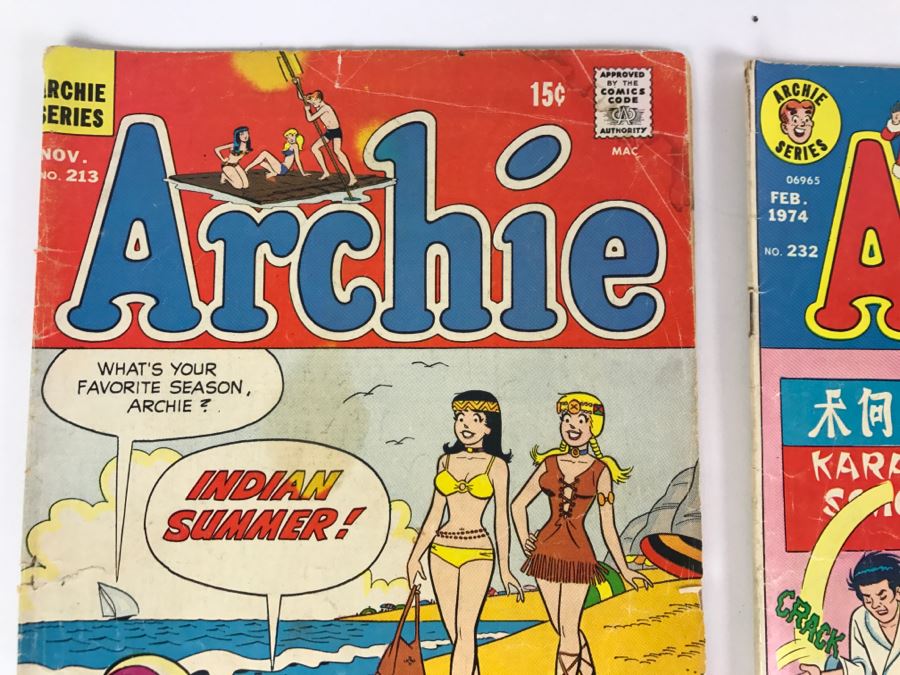 (7) Archie Comic Books #213, 232, 233, 234, 238, 240, 243 [Photo 3]