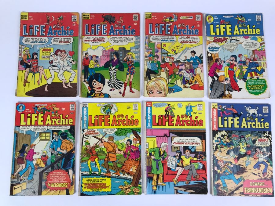 Life With Archie Comic Books #67, 71, 95, 141, 142, 144, 146, 147 [Photo 1]