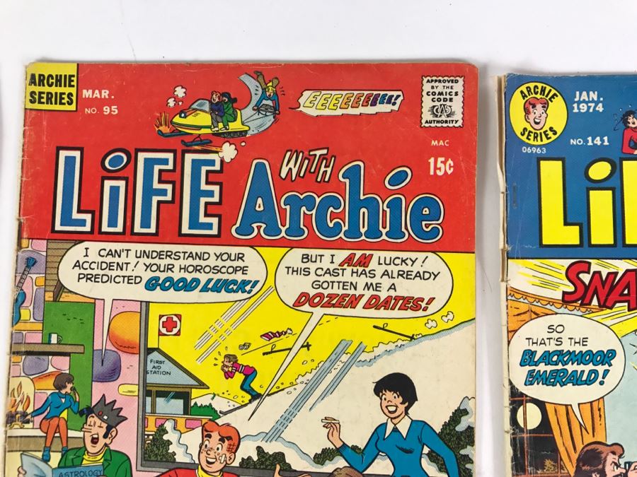 Life With Archie Comic Books #67, 71, 95, 141, 142, 144, 146, 147 [Photo 5]