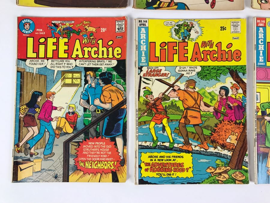 Life With Archie Comic Books #67, 71, 95, 141, 142, 144, 146, 147 [Photo 6]