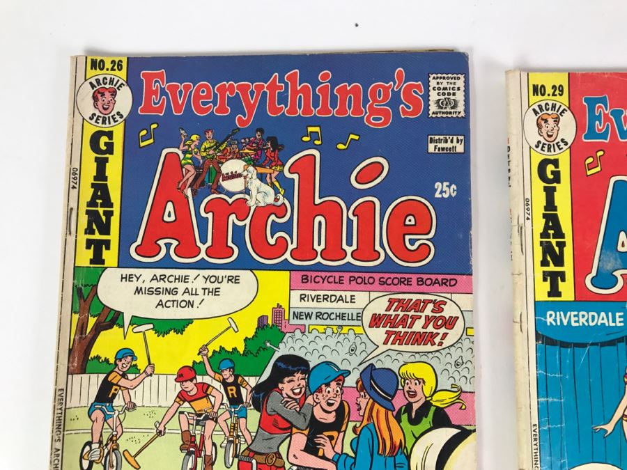 Everything's Archie Comic Books #26, 29, 35, 36, 38 [Photo 3]