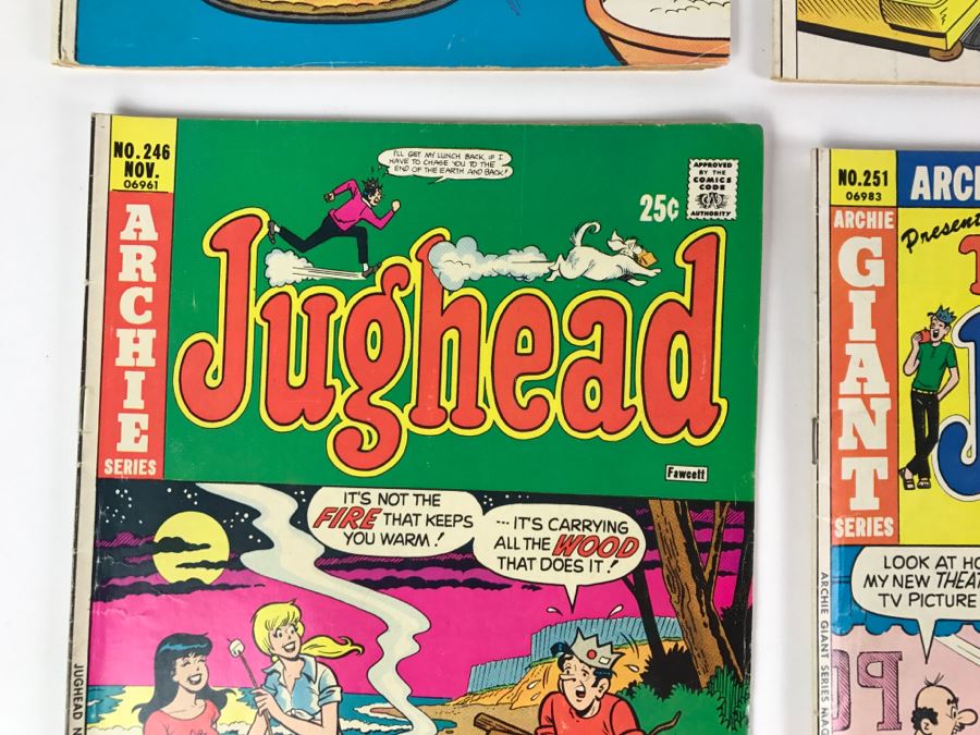 (9) Jughead Comic Books #240, 241, 242, 244, 245, 246, 251, 265, 347 [Photo 9]