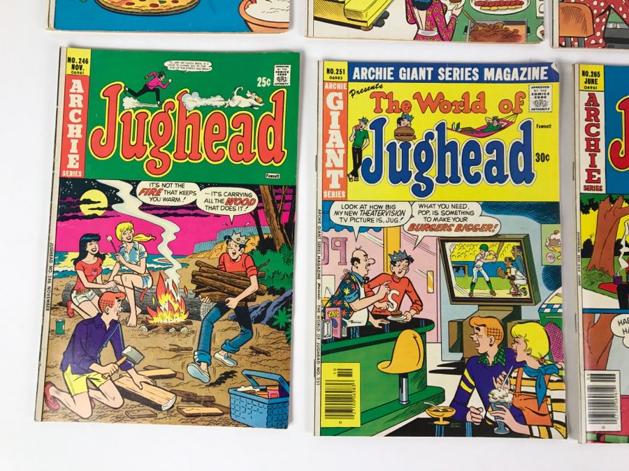 (9) Jughead Comic Books #240, 241, 242, 244, 245, 246, 251, 265, 347 [Photo 8]