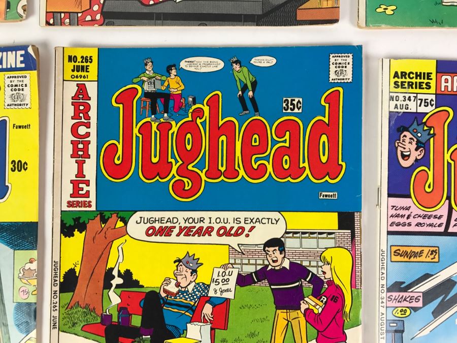 (9) Jughead Comic Books #240, 241, 242, 244, 245, 246, 251, 265, 347 [Photo 11]