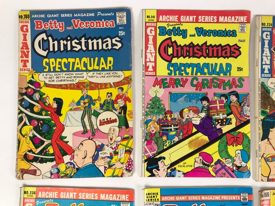 Betty And Veronica Christmas Spectacular #180, 241 And Betty And Veronica Summer Fun #224, 248, 236, 561, 155 Comic Books [Photo 2]