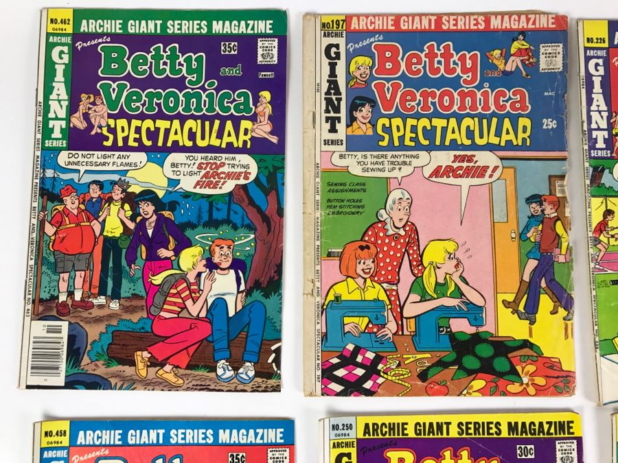 (8) Betty And Veronica Spectacular #462, 197, 226, 234, 458, 250, 238, 246 Comic Books [Photo 2]