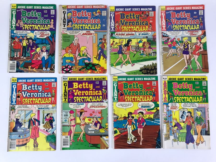 (8) Betty And Veronica Spectacular #462, 197, 226, 234, 458, 250, 238, 246 Comic Books [Photo 1]