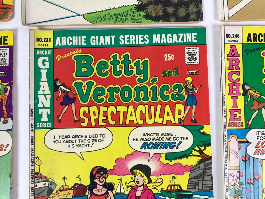 (8) Betty And Veronica Spectacular #462, 197, 226, 234, 458, 250, 238 ...