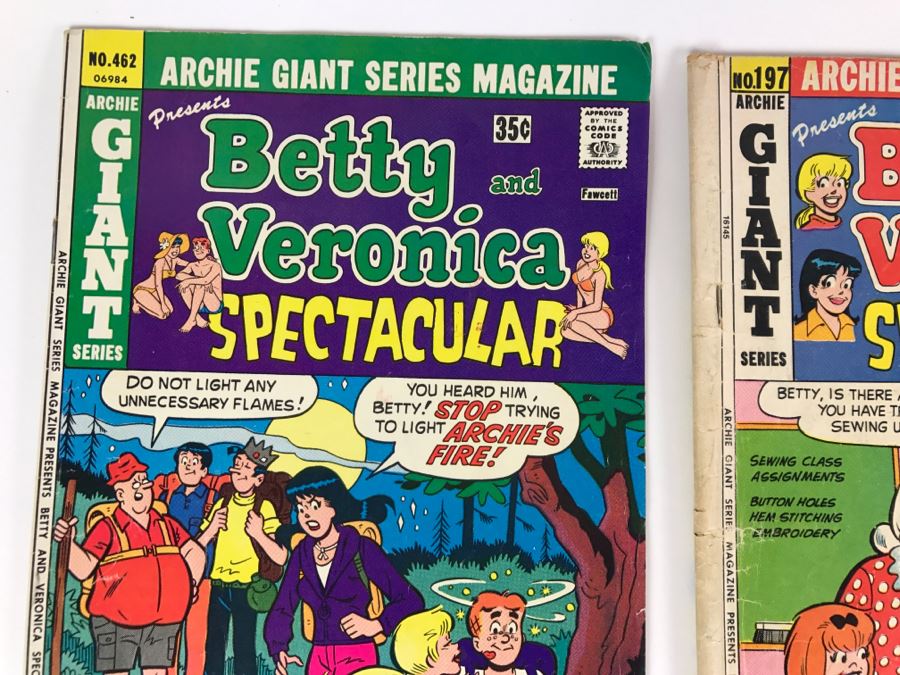 (8) Betty And Veronica Spectacular #462, 197, 226, 234, 458, 250, 238, 246 Comic Books [Photo 3]