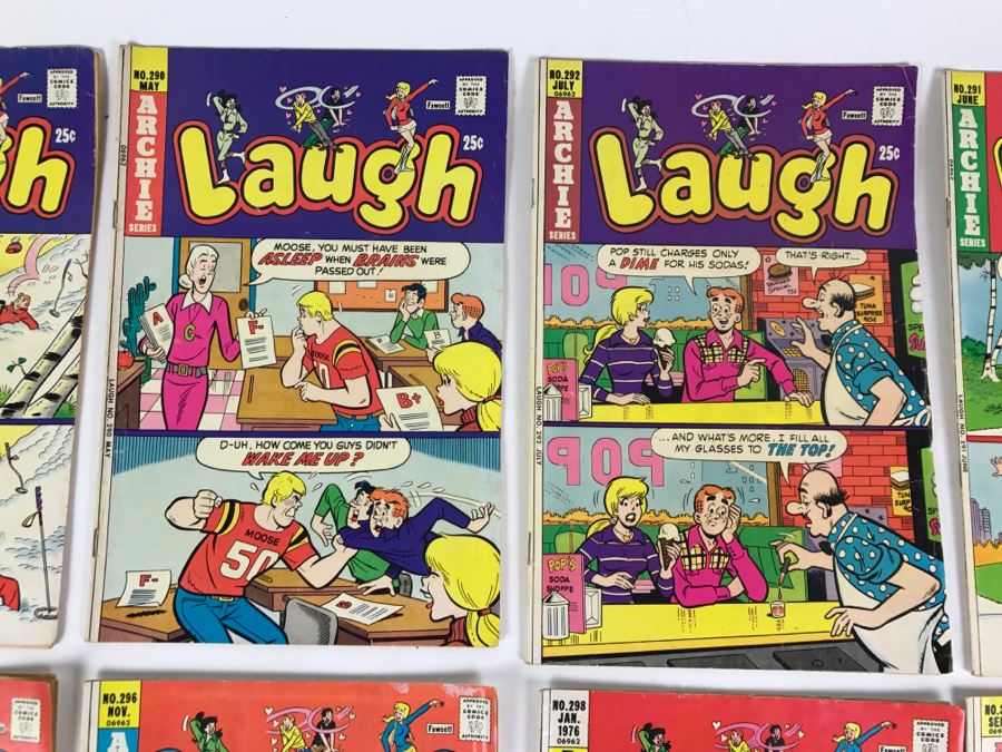 (11) Laugh #287, 288, 290, 292, 291, 292, 293, 294, 296, 298, 306 Comic Books [Photo 4]