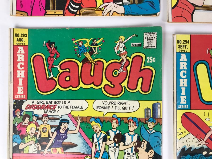 (11) Laugh #287, 288, 290, 292, 291, 292, 293, 294, 296, 298, 306 Comic Books [Photo 11]