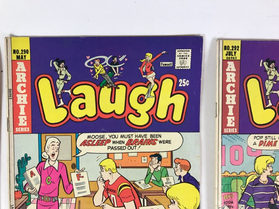 (11) Laugh #287, 288, 290, 292, 291, 292, 293, 294, 296, 298, 306 Comic Books [Photo 5]