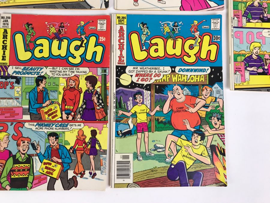 (11) Laugh #287, 288, 290, 292, 291, 292, 293, 294, 296, 298, 306 Comic Books [Photo 14]
