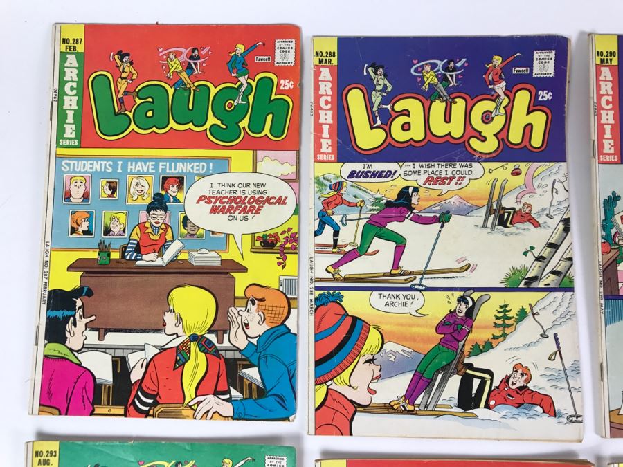 (11) Laugh #287, 288, 290, 292, 291, 292, 293, 294, 296, 298, 306 Comic Books [Photo 2]