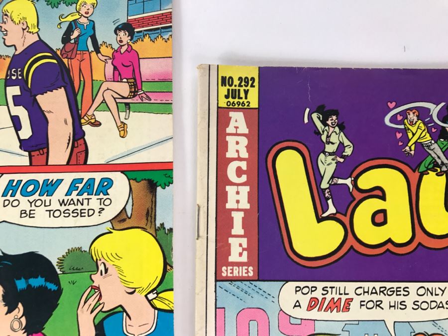 (11) Laugh #287, 288, 290, 292, 291, 292, 293, 294, 296, 298, 306 Comic Books [Photo 9]
