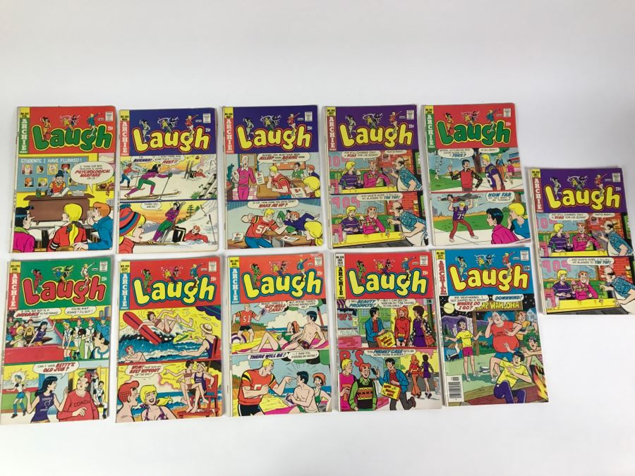 (11) Laugh #287, 288, 290, 292, 291, 292, 293, 294, 296, 298, 306 Comic Books