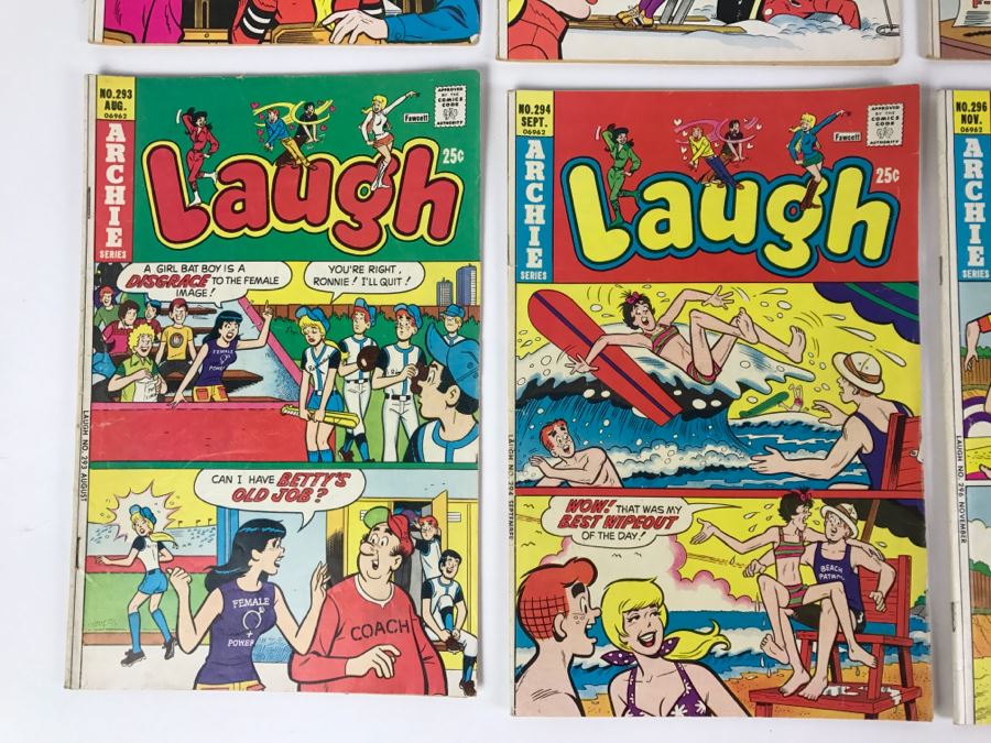 (11) Laugh #287, 288, 290, 292, 291, 292, 293, 294, 296, 298, 306 Comic Books [Photo 10]