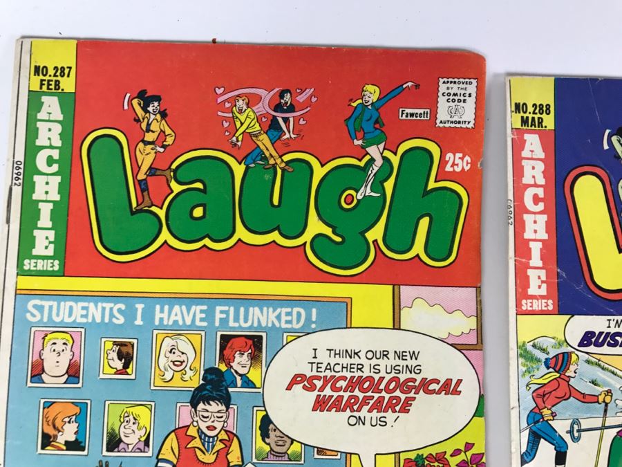 (11) Laugh #287, 288, 290, 292, 291, 292, 293, 294, 296, 298, 306 Comic Books [Photo 3]