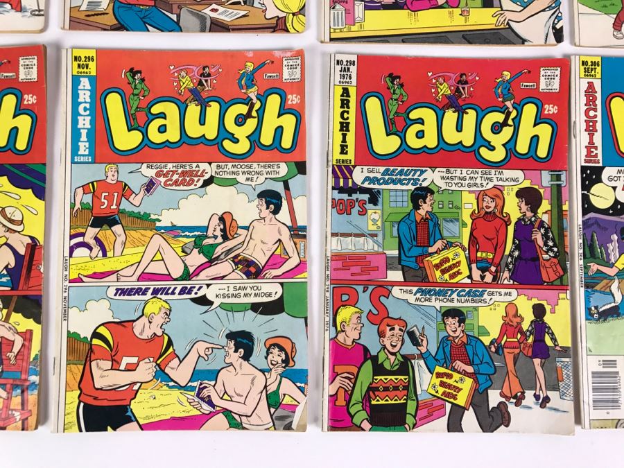 (11) Laugh #287, 288, 290, 292, 291, 292, 293, 294, 296, 298, 306 Comic Books [Photo 12]