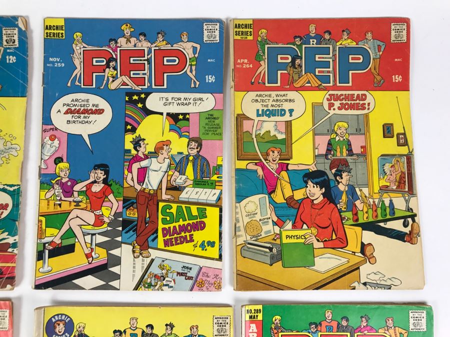 (8) PEP #207, 221, 259, 264, 283, 285, 287, 289 Comic Books [Photo 4]