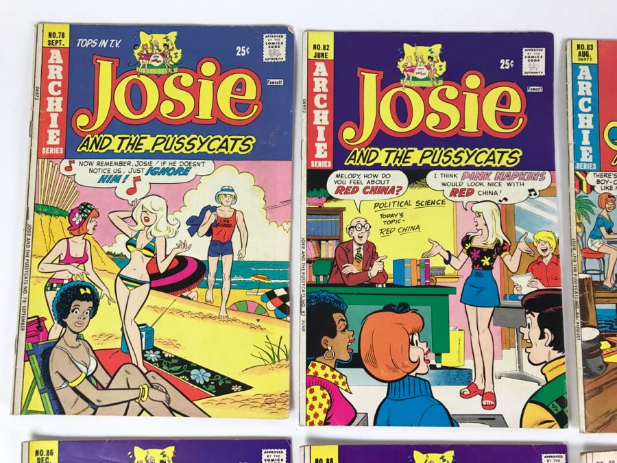 (8) Josie And The Pussycats #78, 82, 83, 84, 86, 88, 89, 90 Comic Books [Photo 2]