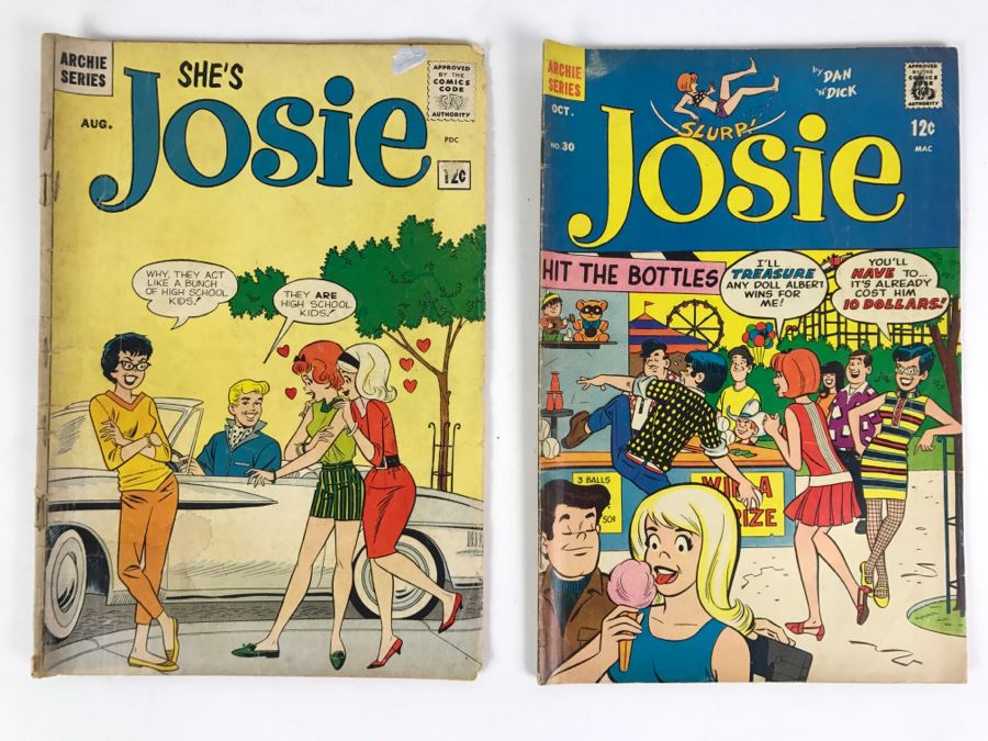 Josie #2 1963 And Josie #30 Comic Books [Photo 1]