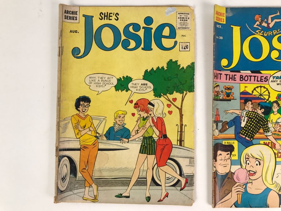 Josie #2 1963 And Josie #30 Comic Books [Photo 2]