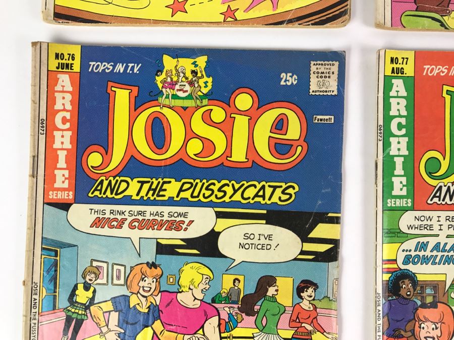 (5) Josie And The Pussycats #73, 74, 75, 76, 77 Comic Books [Photo 7]