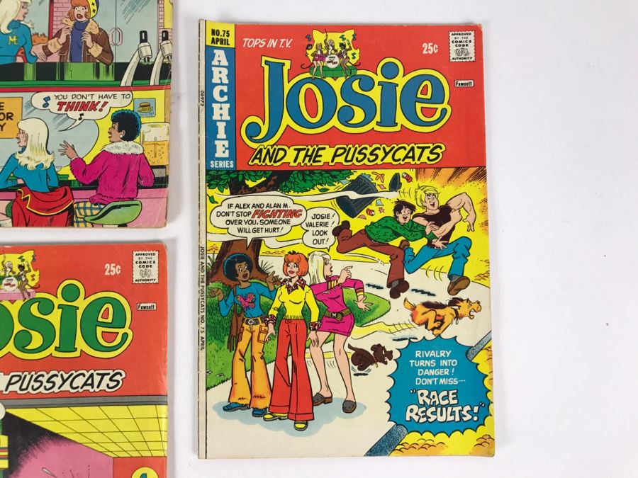 (5) Josie And The Pussycats #73, 74, 75, 76, 77 Comic Books [Photo 4]