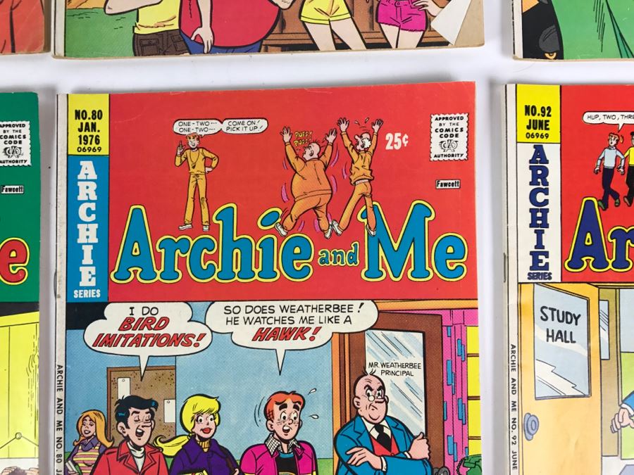 (8) Archie And Me #10, 66, 69, 73, 76, 77, 80, 92 Comic Books [Photo 13]