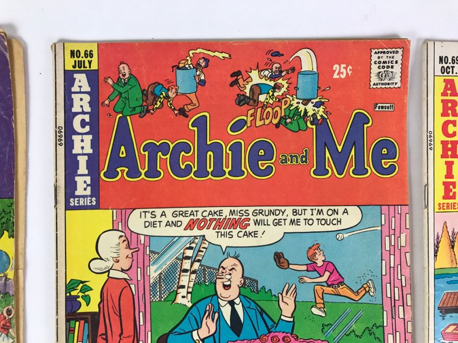 (8) Archie And Me #10, 66, 69, 73, 76, 77, 80, 92 Comic Books [Photo 5]