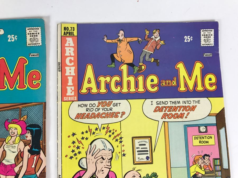 (8) Archie And Me #10, 66, 69, 73, 76, 77, 80, 92 Comic Books [Photo 9]