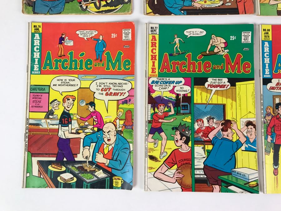 (8) Archie And Me #10, 66, 69, 73, 76, 77, 80, 92 Comic Books [Photo 10]