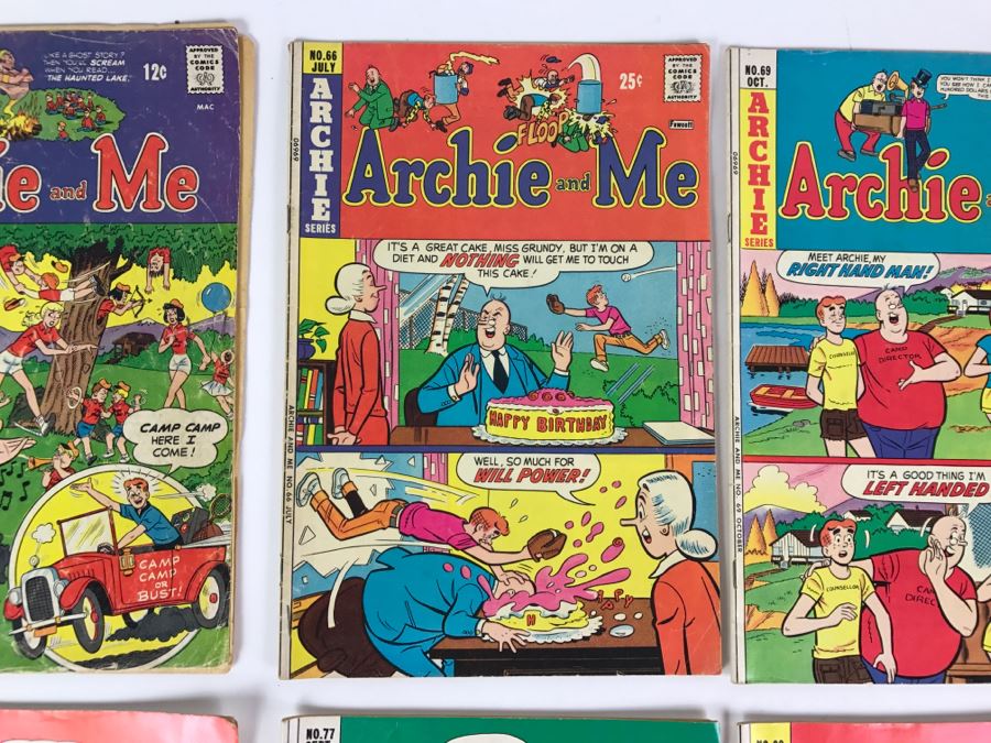 (8) Archie And Me #10, 66, 69, 73, 76, 77, 80, 92 Comic Books [Photo 4]