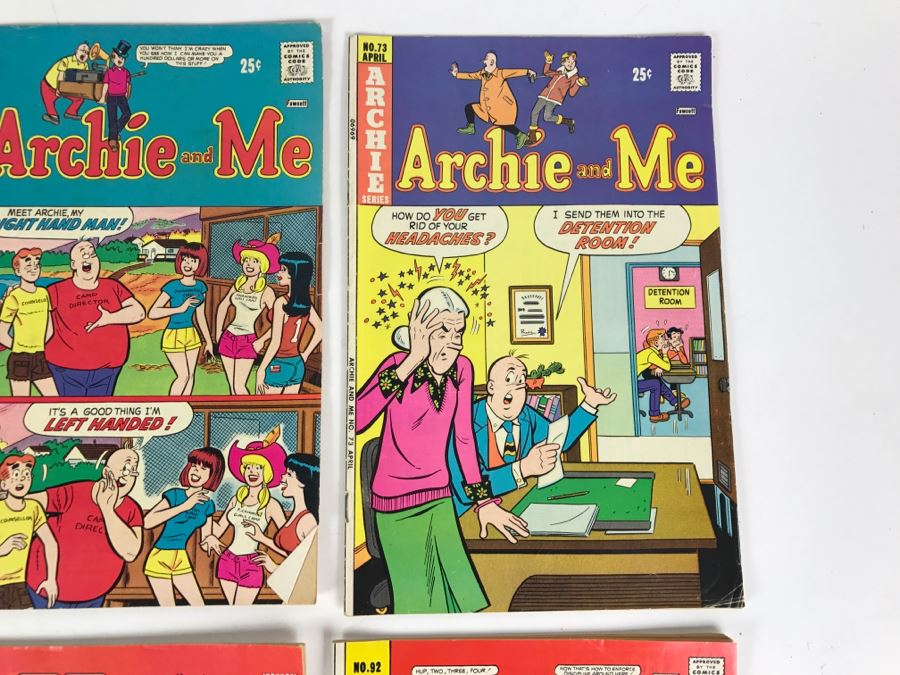 (8) Archie And Me #10, 66, 69, 73, 76, 77, 80, 92 Comic Books [Photo 8]