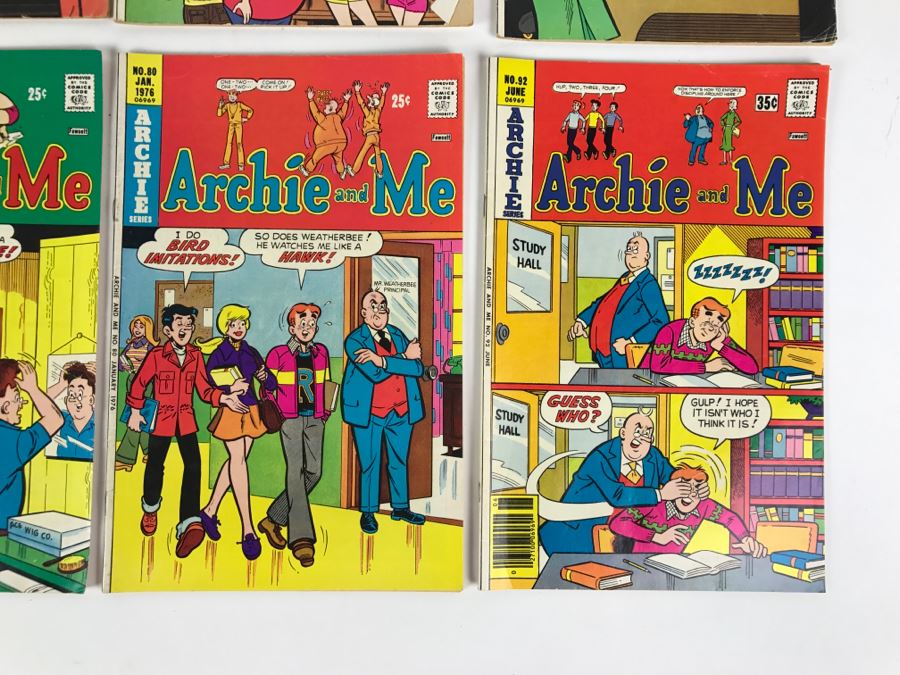 (8) Archie And Me #10, 66, 69, 73, 76, 77, 80, 92 Comic Books [Photo 12]