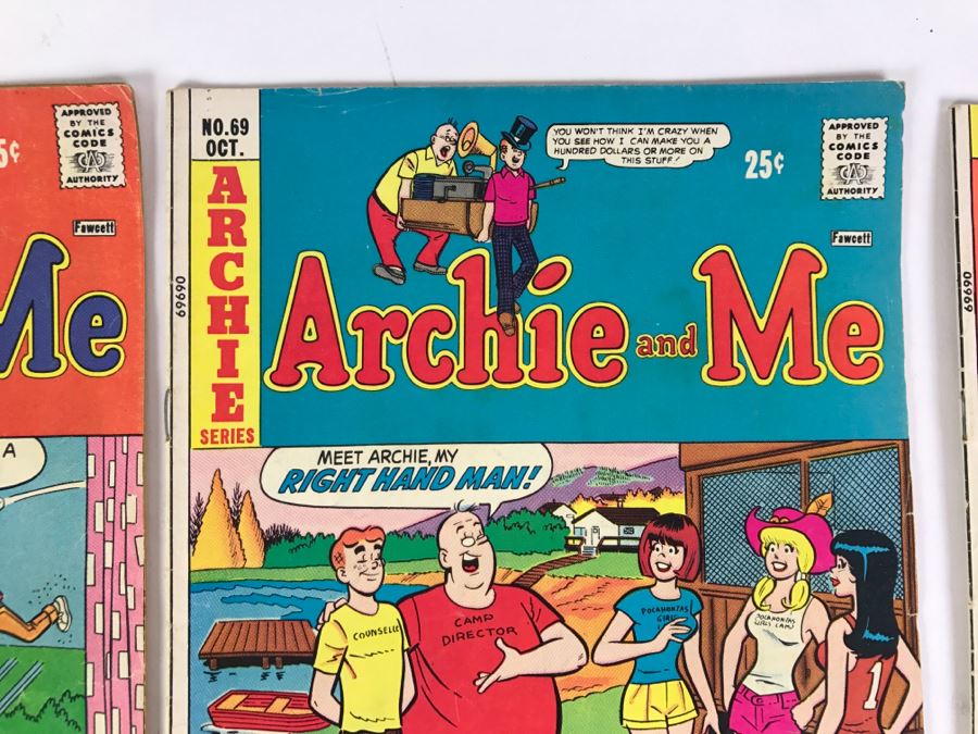 (8) Archie And Me #10, 66, 69, 73, 76, 77, 80, 92 Comic Books [Photo 7]