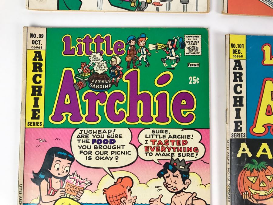 (7) Little Archie #95, 96, 97, 98, 99, 101, 102 Comic Books [Photo 9]