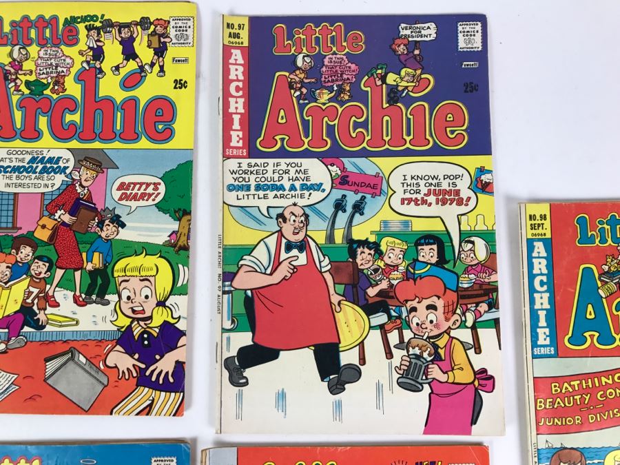 (7) Little Archie #95, 96, 97, 98, 99, 101, 102 Comic Books [Photo 4]